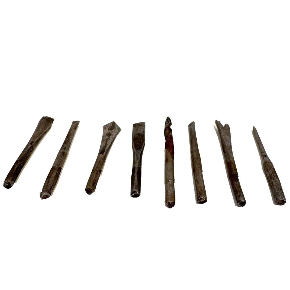 Vintage Interchangeable Screwdriver Wood Handle Bit Storage Millers Falls Style - Picture 6 of 10